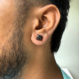 SQUARE STUD - (MAGNETIC NON-PIERCED)