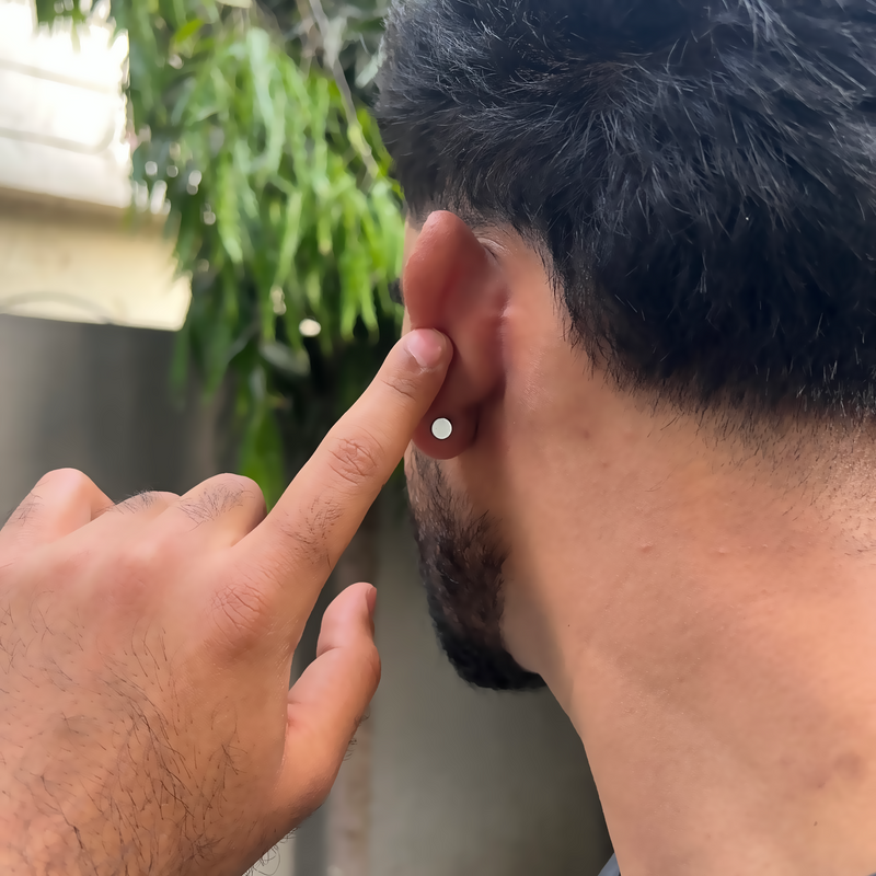 EAR STUD - (MAGNETIC NON-PIERCED)