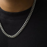CUBAN CHAIN 8MM (SILVER)