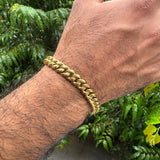Cuban Bracelet 8mm (GOLD)