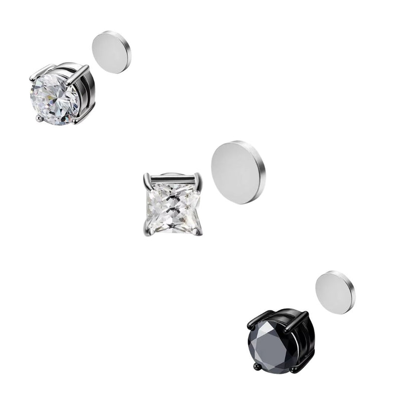 EAR STUD - (MAGNETIC NON-PIERCED)