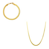 SNAKE CHAIN & BRACELET COMBO