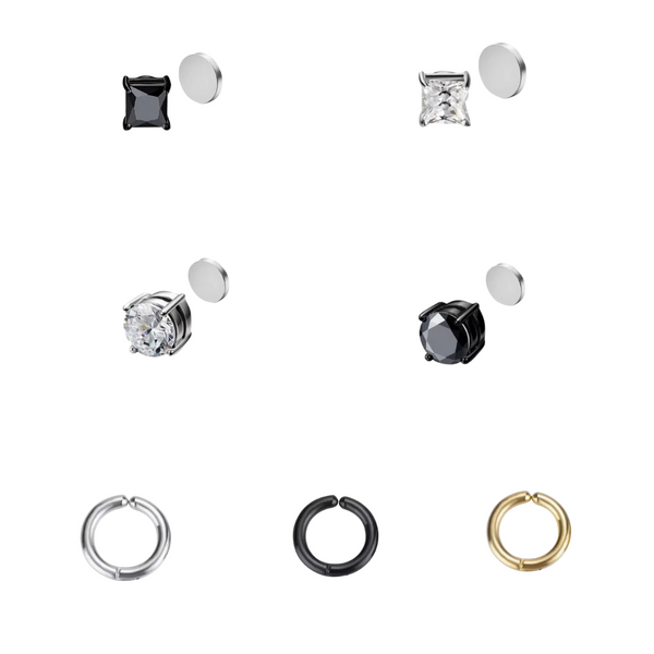 NO PIERCING EARRING COMBO