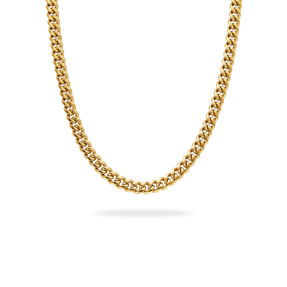 CUBAN CHAIN 8MM (GOLD)