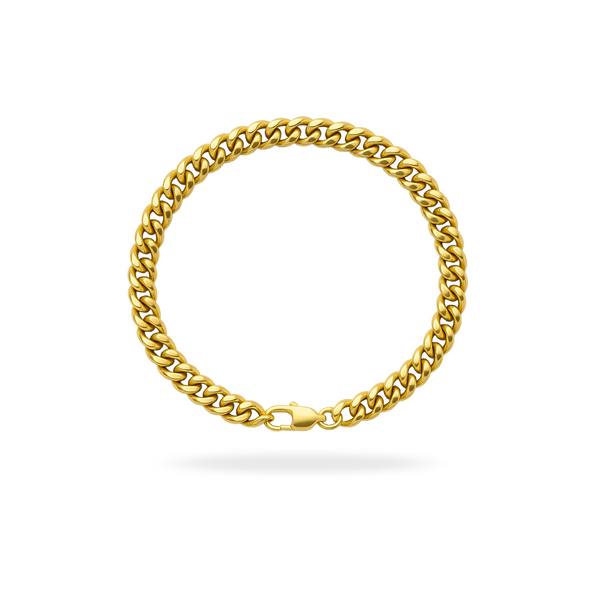 Cuban Bracelet 8MM (GOLD)