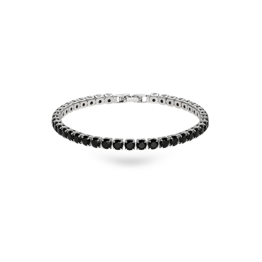 Black Tennis Bracelet