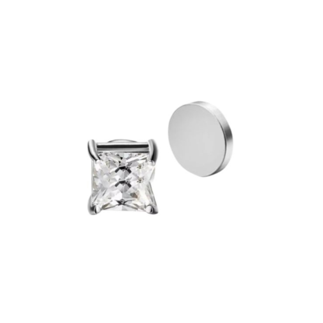 Square Stud - Magnetic Unpierced