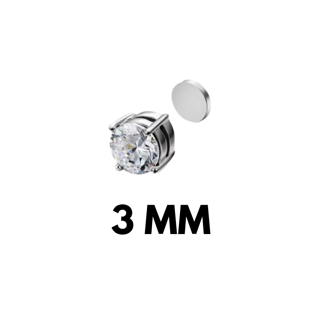 3MM Round Stud (Magnetic Non-Pierced)
